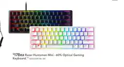Harvey Norman Razer Huntsman Mini - 60% Optical Gaming Keyboard offer