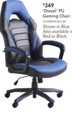 Harvey Norman 'Diesel' PU Gaming Chair offer