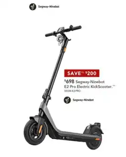Harvey Norman Segway-Ninebot E2 Pro Electric KickScooter offer