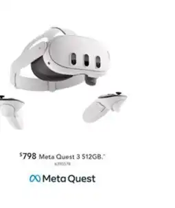 Harvey Norman Meta Quest 3 512GB offer