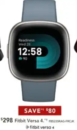 Harvey Norman Fitbit Versa 4 offer