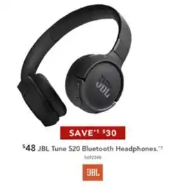 Harvey Norman JBL Tune 520 Bluetooth Headphones offer