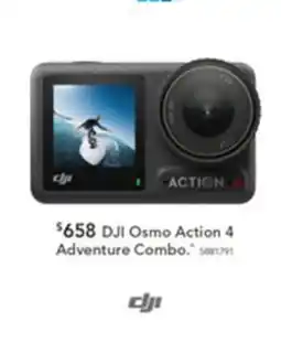 Harvey Norman DJI Osmo Action 4 Adventure Combo offer
