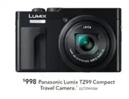 Harvey Norman Panasonic Lumix TZ99 Compact Travel Camera offer