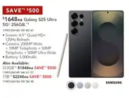 Harvey Norman Galaxy $25 Ultra offer