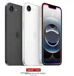 Harvey Norman iPhone 16e 128GB offer