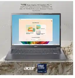 Harvey Norman Acer Aspire 14 Copilot+ PC offer