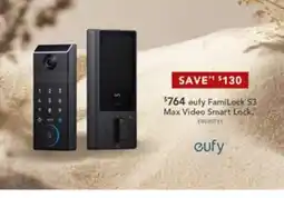 Harvey Norman eufy FamiLock S3 Max Video Smart Lock offer