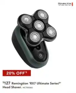 Harvey Norman Remingtion 'RX7 Ultimate Series offer