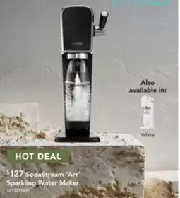 Harvey Norman SodaStream 'Art' Sparkling Water Maker offer