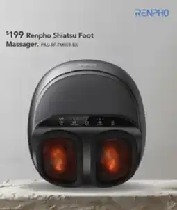 Harvey Norman Renpho Shiatsu Foot Massager offer