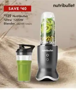 Harvey Norman Nutribullet 'Ultra' 1200W offer