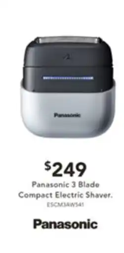 Harvey Norman Panasonic 3 Blade Compact Electric Shaver offer