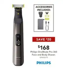 Harvey Norman Philips OneBlade Pro 360 Face and Body Shaver offer