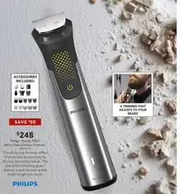 Harvey Norman Philips 'Series 9000° All-in-One Electric Trimmer offer