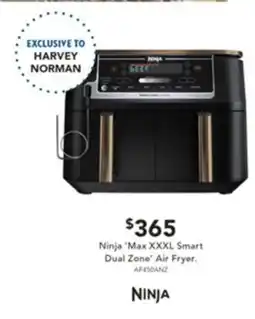 Harvey Norman Ninja 'Max XXXL Smart Dual Zone' Air Fryer offer