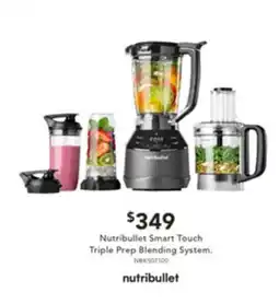 Harvey Norman Nutribullet Smart Touch Triple Prep Blending System offer