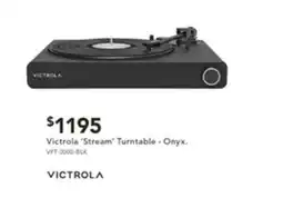 Harvey Norman Victrola 'Stream' Turntable - Onyx offer