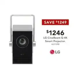 Harvey Norman LG CineBeam Q 4K Smart Projector offer