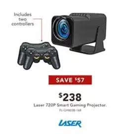 Harvey Norman Laser 720P Smart Gaming Projector offer