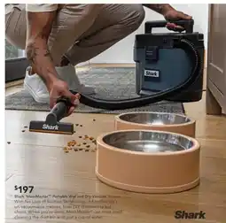 Harvey Norman Shark 'MessMaster Portable Wet and Dry Vacuum offer