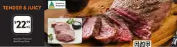 Foodworks Australian Premium Beef Rump Steak offer