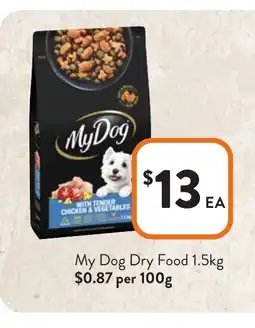 Foodworks My Dog Dry Food offer