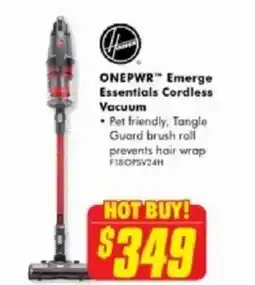 The Good Guys ONEPWR Emerge Essentials Cordless Vacuum offer