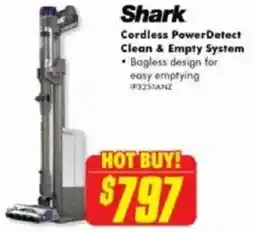 The Good Guys Cordless PowerDetect Clean & Empty System offer