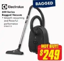 The Good Guys 600 Series Bagged Vacuum Smooth vacuuming offer