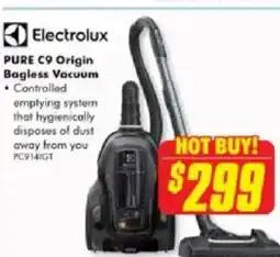 The Good Guys PURE C9 Origin Bagless Vacuum offer
