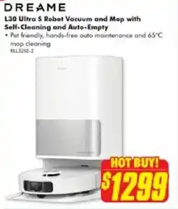 The Good Guys L30 Ultra S Robot Vacuum and Mop with Self-Cleaning and Auto-Empty offer