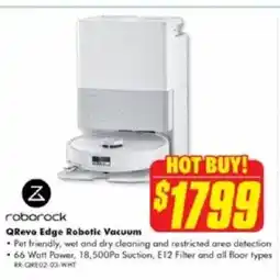 The Good Guys QRevo Edge Robotic Vacuum offer