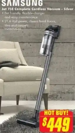 The Good Guys Jet 75E Complete Cordless Vacuum offer