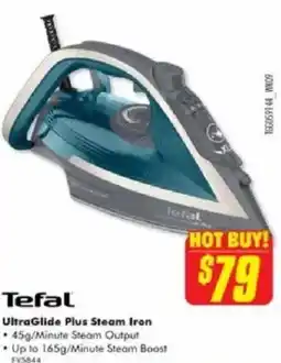 The Good Guys Tefal UltraGlide Plus Steam Iron offer