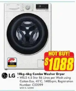 The Good Guys Combo Washer Dryer offer