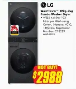 The Good Guys WashTower Combo Washer Dryer offer