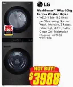 The Good Guys WashTower Combo Washer Dryer offer