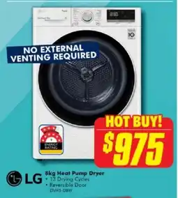 The Good Guys Heat Pump Dryer offer