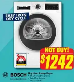 The Good Guys Heat Pump Dryer offer
