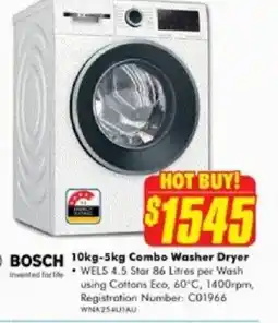 The Good Guys Combo Washer Dryer offer