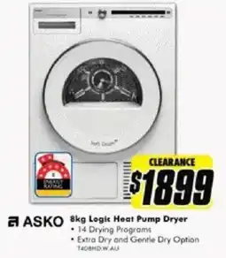 The Good Guys Logic Heat Pump Dryer offer