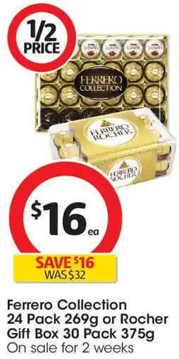 Coles Ferrero Collection offer