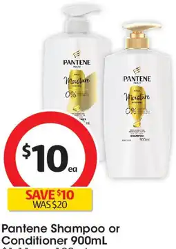 Coles Pantene Shampoo or Conditioner offer