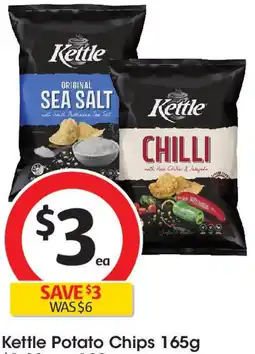 Coles Kettle Potato Chips offer
