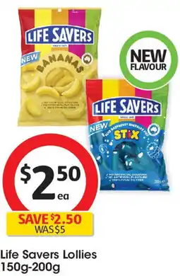 Coles Life Savers Lollies offer