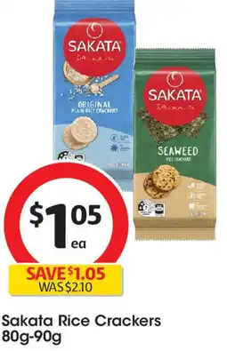 Coles Sakata Rice Crackers offer