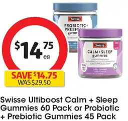 Coles Swisse Ultiboost Calm Sleep Gummies offer
