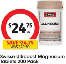 Coles Swisse Ultiboost Magnesium Tablets offer