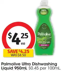 Coles Palmolive Ultra Dishwashing Liquid offer